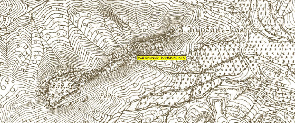 Карта-верстовка 1896г.